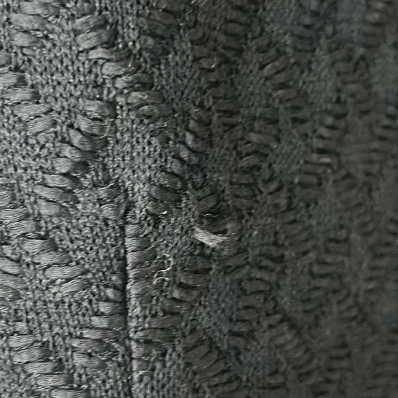 St. John 2 Pc Blue Knitted Wool Blend Dress w/Matching Long Jacket Sz 16 - Picture 15 of 17